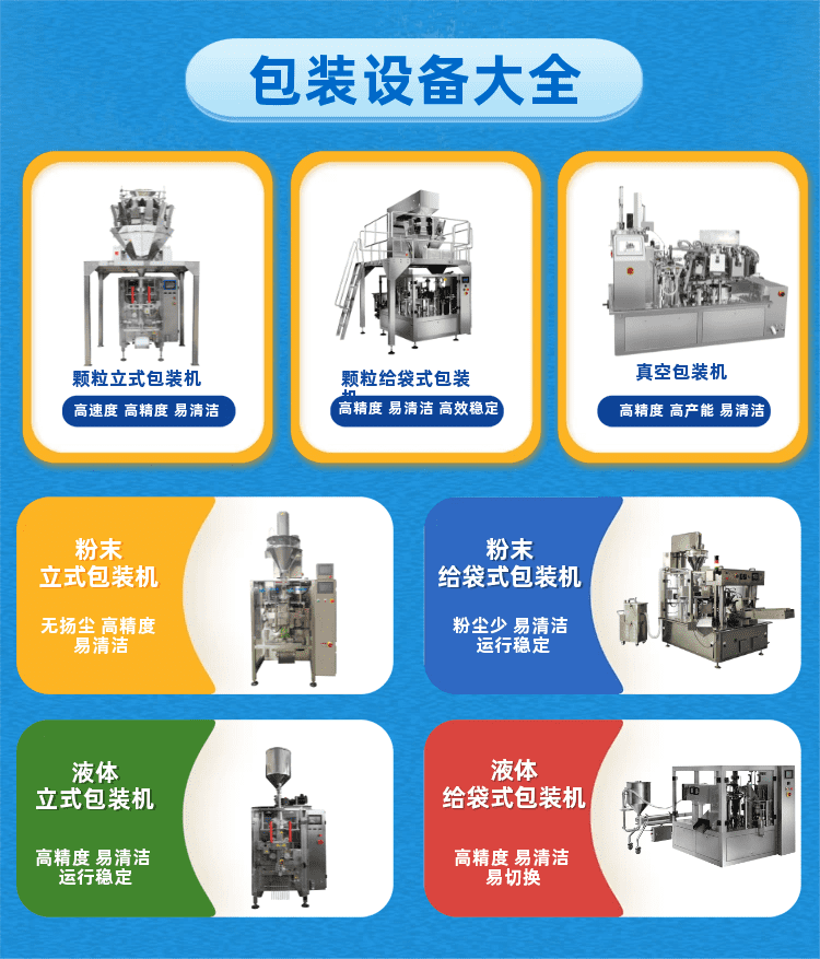 包裝機的設備性能越來越穩定，將更好助力於上遊企（qǐ）業